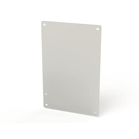 Saginaw Control & Engineering 13 in H, 0.08 in D, 8.5 in W, Aluminum SCE-16P10AL